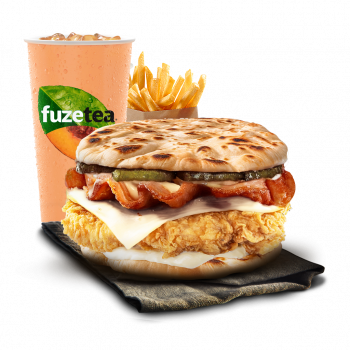 Menu Burger Naan Fromager