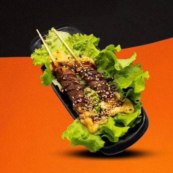 Yakitori Bœuf Fromage - 2 pièces