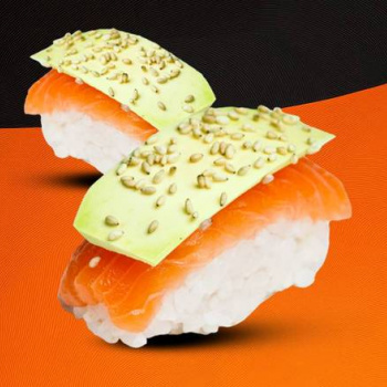 Sushi Saumon Avocat - 2 pièces