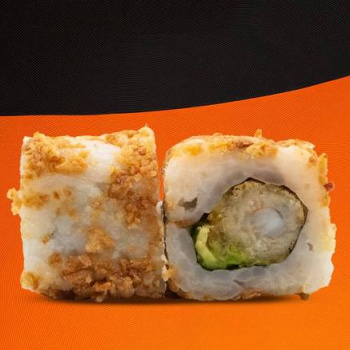 Crispy Roll Crevettes Tempura Avocat Spicy - 6 pièces